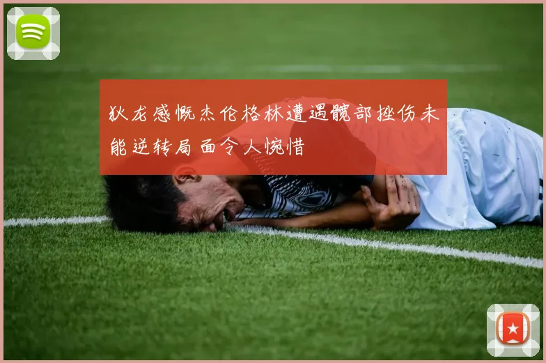 狄龙感慨杰伦格林遭遇髋部挫伤未能逆转局面令人惋惜